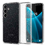 Spigen Liquid Crystal Glitter Cover t/Samsung Galaxy S24 (TPU) Crystal Quartz