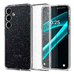 Spigen Liquid Crystal Glitter Cover t/Samsung Galaxy S24+ (TPU) Crystal Quartz
