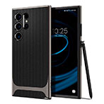 Spigen Neo Hybrid Cover t/Samsung Galaxy S24 Ultra (TPU) Gunmetal