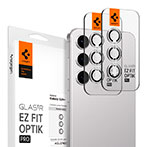 Spigen Optik Pro EZ Fit Kamerabeskyttelse t/Samsung Galaxy S24 (2pk) Marble Grey
