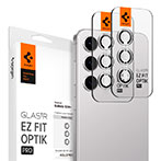 Spigen Optik Pro EZ Fit Kamerabeskyttelse t/Samsung Galaxy S24+ (2pk) Marble Grey