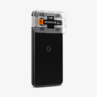 Spigen tR EZ Fit Optik Kamerabeskyttelsesglas t/Google Pixel 8 (Sort) 2pk