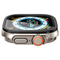 Spigen tR Slim Pro Skrmbeskyttelse t/Apple Watch Ultra 2/Ultra (49mm) Sort