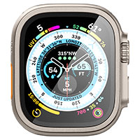 Spigen tR Slim Pro Skrmbeskyttelse t/Apple Watch Ultra 2/Ultra (49mm) Titanium