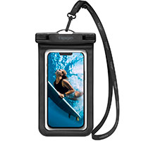 Spigen Vandtt taske til Smartphones (max 6.9tm) Sort