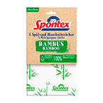 Spontex Bambus Husholdningsklude (5pk)