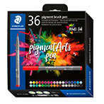 Staedtler Pigment Arts Brush Pen (36 farver)