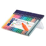 Staedtler Triplus Tekstil Pen (1,0mm) 20 farver