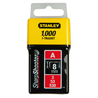 Stanley Hfteklammer Type A (8mm) 1000pk