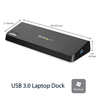 StarTech Dual Monitor Dockingstation (USB 3.0/HDMI/DP)