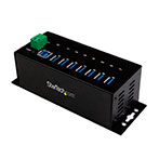 StarTech Industriel Selvforsynende USB-A Hub t/Rack (7 Port)