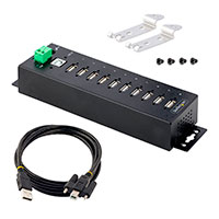 StarTech Industriel USB 2.0 Hub - 10 port (10xUSB-A)
