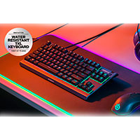 SteelSeries Apex 3 TKL US Gaming Tastatur m/RGB - USB (Membran)