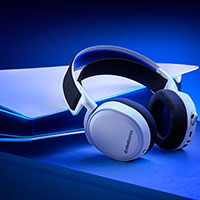 SteelSeries Arctis 7P Trdls Headset (PS5) Hvid