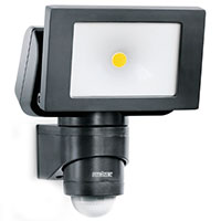Steinel LS SW LED Projektr 20W m/Sensor (1760lm) Sort