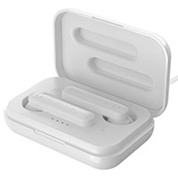 Streetz T110 TWS In-Ear Bluetooth Earbuds m/Case (4 timer) Hvid