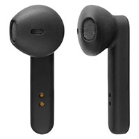 Streetz T110 TWS In-Ear Bluetooth Earbuds m/Case (4 timer) Sort
