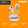 Streetz T150 TWS Bluetooth In-Ear Earbuds m/Case (4 timer) Klar/Hvid
