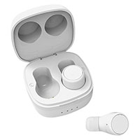 Streetz T200 TWS In-Ear Bluetooth Earbuds m/Case (3 timer) Hvid