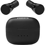 Streetz T200 TWS In-Ear Bluetooth Earbuds m/Case (3 timer) Sort