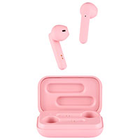 Streetz TWS In-Ear Bluetooth Earbuds m/Case (4 timer) Pink