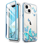 Supcase Cosmo iPhone 14 Plus Cover (Front/Back) Blue Fly