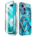 Supcase Cosmo iPhone 14 Plus Cover (Front/Back) Ocean Blue
