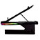 Surefire Portus X2 Justerbar Laptop Stander m/RGB (17,3tm)