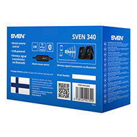 Sven 340 Hjttaler St - 6W (USB/3,5mm/Bluetooth)