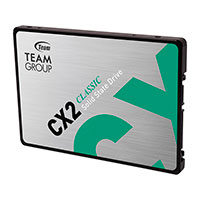 Team Group CX2 SSD Harddisk 256GB - 2,5tm (SATA)