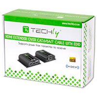 Techly 100709 HDMI Extender - 40m (Cat6/6a/7)