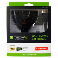 Techly 360042 HDMI Switch 4K (3 Port)
