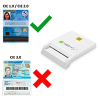 Techly Smartcard ID Kortlser (USB)