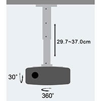 Techly Universal Projektorbeslag (30-37cm)
