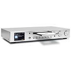 Technisat 143 DAB+ Radio m/WiFi (RDS/Bluetooth/USB/CD) Sølv
