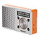 TechniSat Digitradio 1 DAB+/FM Radio - Orange/Slv