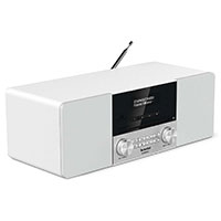 Technisat Digitradio 3 DAB+/FM Radio m/CD Afspiller (USB/BT) Hvid