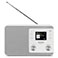 Technisat DigitRadio 307 DAB+/FM Radio m/Alarm - Hvid