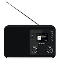 Technisat DigitRadio 307 DAB+/FM Radio m/Alarm - Sort