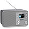Technisat DigitRadio 307 DAB+/FM Radio m/Bluetooth (Slv)