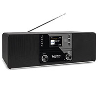 Technisat DigitRadio 370 CD IR DAB+/FM Radio m/CD + Bluetooth - Sort