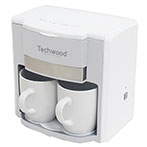 Techwood 2-Cup Duo Pour-Over Kaffemaskine - 500W (2 kopper)