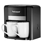 Techwood Double Kaffemaskine 500W (2 kopper)