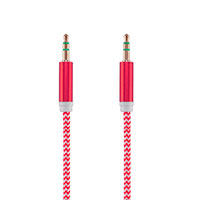 Tellur Basic Minijack Kabel - 1m (3,5mm Han/Han) Rd