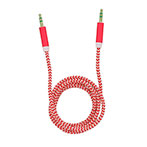Tellur Basic Minijack Kabel - 1m (3,5mm Han/Han) Rød