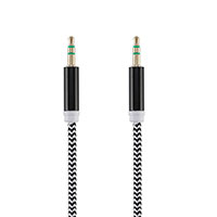 Tellur Basic Minijack Kabel - 1m (3,5mm Han/Han) Sort
