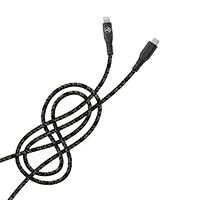 Tellur Green Lightning Kabel - 1m (USB-C/Lightning) Sort