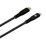 Tellur Lightning Kabel - 1m (USB-C/Lightning) Sort/Guld
