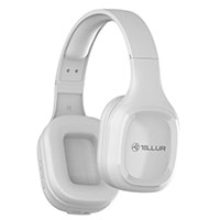 Tellur Pulse Bluetooth Over-Ear Hovedtelefon (8 timer) Hvid