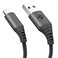 Tellur Silicone Lightning Kabel - 1m (USB-A/Lightning) Sort